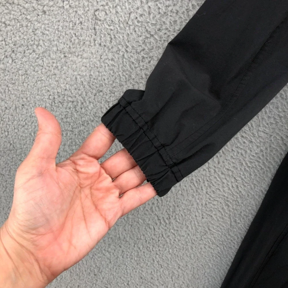 Lululemon Dynamic Days Jumpsuit Black Womens 4 Active Athleisure Stretch Comfort
